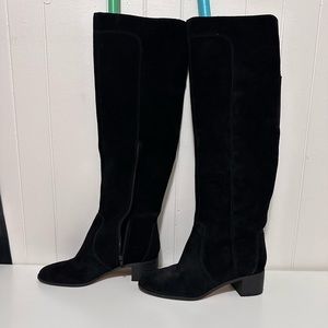 Black Corso Como over the knee boots